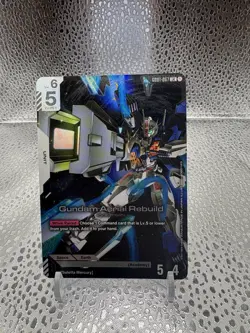 Gundam Aerial Rebuild GD01-067 LR Gundam Card Game Newtype Rising English NM/M - Image 1