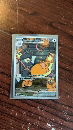 Pokemon Card Destined Rivals Illustration Rare Lot (LP+/NM) Raticate Spidops - Image 4