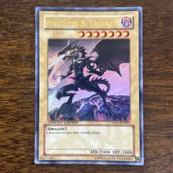 Yugioh Red-Eyes B. Dragon YAP1-EN002 Ultra Rare Limited Editon - Image 1