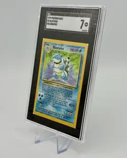 Blastoise Pokemon Card - 1999 Base Set Unlimited Holo Graded SGC 7 - Image 4