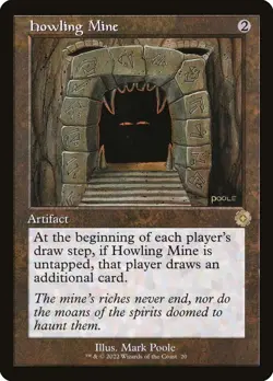 Howling Mine - The Brothers' War: Retro Frame Artifacts (BRR) - MTG Rare NM - Image 1