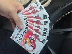 One Piece x Round 1 Promo Pack 1 Card Sealed One Piece TCG. English. In Hand - Image 2