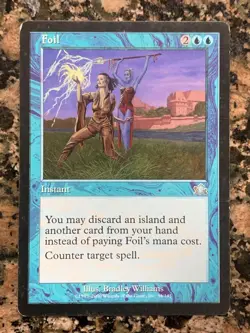 MTG Foil x1 Prophecy, Magic the Gathering Blue Counterspell - Image 1