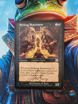MTG Rotlung Reanimator - Onslaught Regular - Signed By Artist, LP - Image 1