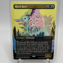 1x Risen Reef - Extended Art NM Eng MTG - Special Guests - Image 1