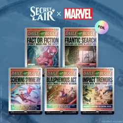 MTG SECRET LAIR X MARVEL'S SPIDER-MAN: DAILY BUGLE BREAKING NEWS *FOIL  PRESALE* - Image 1