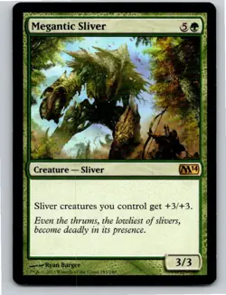 Magic the Gathering Megantic Sliver Core Set 2014 MTG Free Shipping! - Image 1
