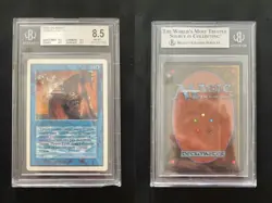 Power Leak UNLIMITED Mtg NEAR MINT Graded BGS 8.5 QUAD (8.5/8.5/8.5/8.5) - Image 1