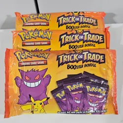 2022 Pokemon Halloween Trick or Trade BOOster Bundle -120 Packs- 360 Total Cards - Image 1