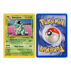 1999 Vintage Pokemon Nidoqueen Base Set Jungle Non-Holo Rare #23/64 LP-MP - Image 3