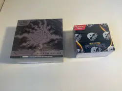 Pitch Black Pokemon Center ETB + Booster Box TCG Factory Sealed (in Hand) - Image 1