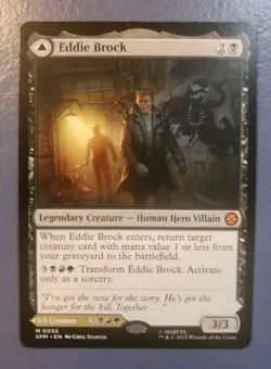 MTG Eddie Brock / Venom, Lethal Protector Marvel's Spider-Man (NM) - Image 1
