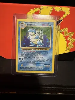 Blastoise 2/102 Base Set Holo Rare Vintage Pokemon TCG WOTC LP/MP - Image 1