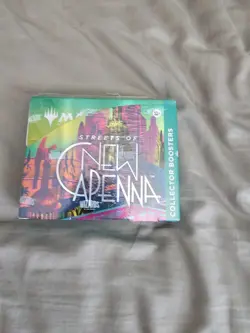 MTG Streets of New Capenna Collector Booster Box Sealed New Magic the Gathering 195166122076 - Image 1