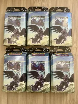 Lot Of 6 Sealed Pokemon Corviknight Battle Decks! - Image 1
