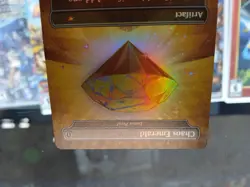 Chaos Emerald (Lotus Petal) Mtg Yellow Foil Rare 7035 NM - Image 5