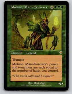 Magic the Gathering MP Molimo, Maro-Sorcerer Invasion MTG Free Shipping! - Image 1