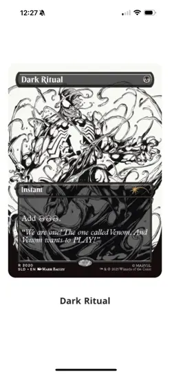 🔥 MTG MARVEL Spider-Man FOIL Secret Lair Drop PRESALE Venom Unleashed (INKS) 🔥 - Image 2