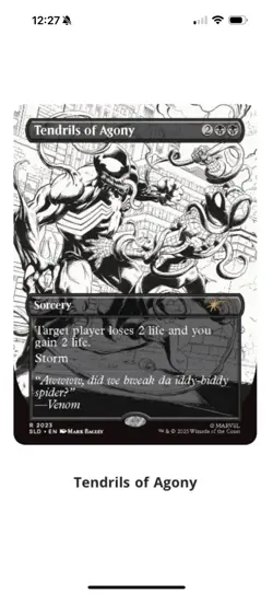 🔥 MTG MARVEL Spider-Man FOIL Secret Lair Drop PRESALE Venom Unleashed (INKS) 🔥 - Image 4