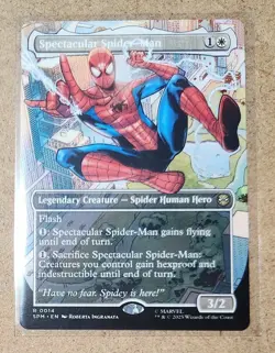 MtG Spider-Man: Spectacular Spider-Man, Borderless M/NM SPM #0014 - Image 1