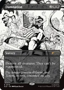 Secret Lair x Marvel's Spider-Man: Venom Unleashed (Inks) - MTG - PRESALE - FOIL - Image 2