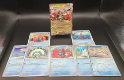 Pokemon Wigglett & Wugtrio ex Water Type Card Lot Bundle (9x Cards) - Image 1