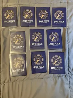 Round1 One Piece Promo Cards Full Set Of All 10 Characters! Mint Condition! - Image 2
