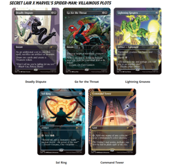 Secret Lair X Marvel's Spider-Man: Villainous Plots - MTG - PRESALE - FOIL - Image 3
