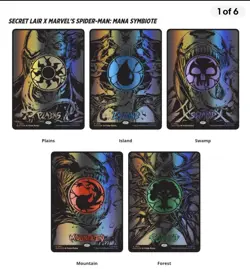 🔥MTG MARVEL Spider-Man FOIL Secret Lair Drop PRESALE Mana Symbiote🔥 - Image 1