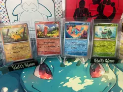 Pokemon 151 RH Starter Set - English - Charmander/Squirt/Bulbasaur/Pikachu - NM - Image 1
