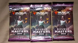 Lot of 3 MTG Double Masters 2022 Draft Booster Pack = 48 Magic Cards New Sealed 195166196435 - Image 2