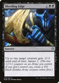 1x Bleeding Edge NM Eng MTG - War of the Spark - Image 1