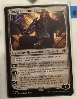 Tezzeret, Cruel Captain - MTG Edge of Eternities #2 Mythic Planeswalker - Image 1