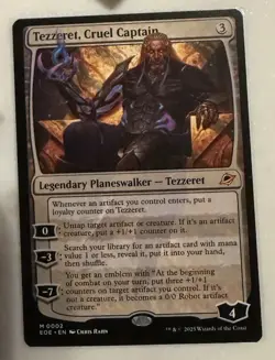 Tezzeret, Cruel Captain - MTG Edge of Eternities #2 Mythic Planeswalker - Image 2