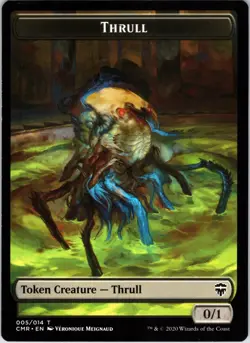 Thrull Token 5 Token Commander Legends Magic: The Gathering Near Mint - Image 1