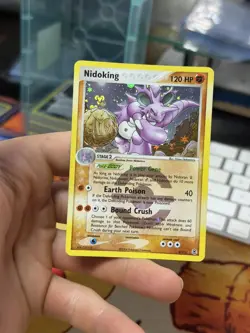Nidoking 8/112 EX FireRed LeafGreen 2004 Reverse Holo Rare Pokemon Card - Image 3