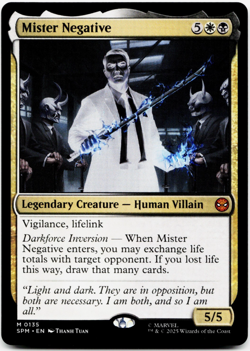 Mister Negative [Marvel's Spider-Man] MTG Magic NM/M ⚪💀 *Ships Meow!* - Image 3