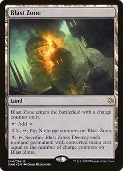 1x Blast Zone NM Eng MTG - War of the Spark - Image 1