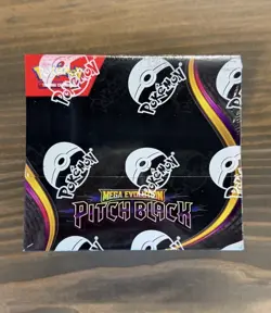 Pokemon TCG ME05 Pitch Black BOOSTER BOX Factory Sealed 36 Packs IN HAND - Image 1