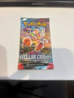 pokemon scarlet violet stellar crown booster pack - Image 1