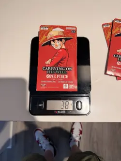 One Piece OP-13 Carrying On His Will Sleeved Booster Pack Heavy 38 Grams - Image 1