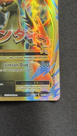 M Charizard EX 101/108 Full Art Pokemon Evolutions Holo Rare - Image 5
