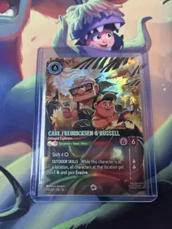 Disney Lorcana Carl Fredricksen & Russell Enchanted Attack Of The Vine! 237/207 - Image 1