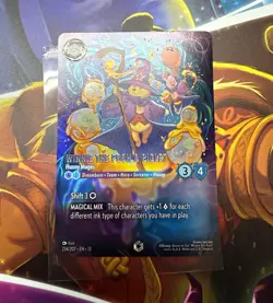 Disney Lorcana Winnie the Pooh & Piglet - Hunny Mages 234/207 Enchanted Foil EN - Image 1