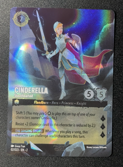 Cinderella Stouthearted D23 Lorcana Disney23 Promo - Image 1