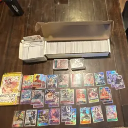 Massive Bandai Namco One Piece Card Game ~1500 Card Mixed Lot + Sealed Deck - Image 1