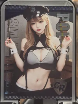 Goddess Story Pink Goddess Feast 5 Anime Waifu Police Card BOX HIT CR CR-003 - Image 1