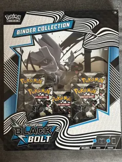 ⬛⚡Pokemon TCG - Black Bolt Binder Collection - Brand New & Sealed - Image 1