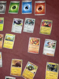 SV09: Journey Together Bulk Lot #1 - No Duplicates, 2 Trainer Cards, 4 Energies - Image 4