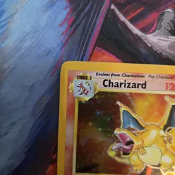 Charizard 4/102 Base Set Holo Rare Pokemon Card WOTC MP - Image 2
